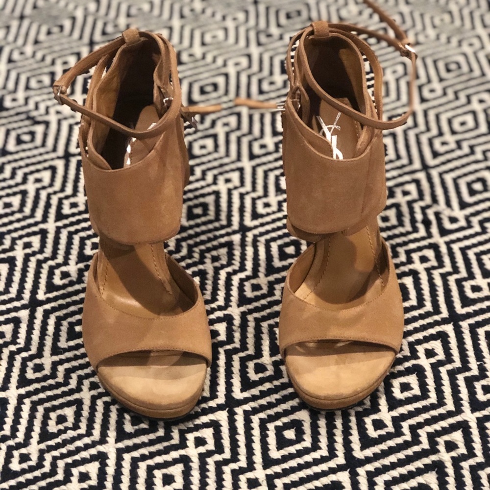 Stylish YSL Suede Heels